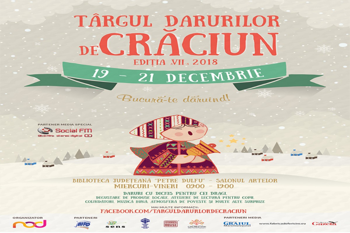 Afis 2018 Targul Darurilor De Craciun 1200x800