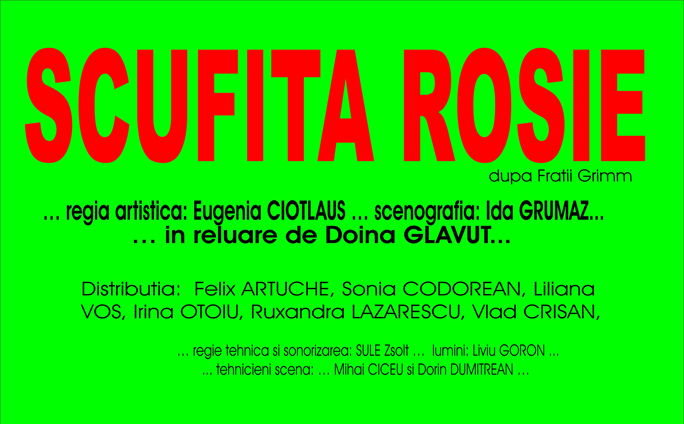 Scufita rosie