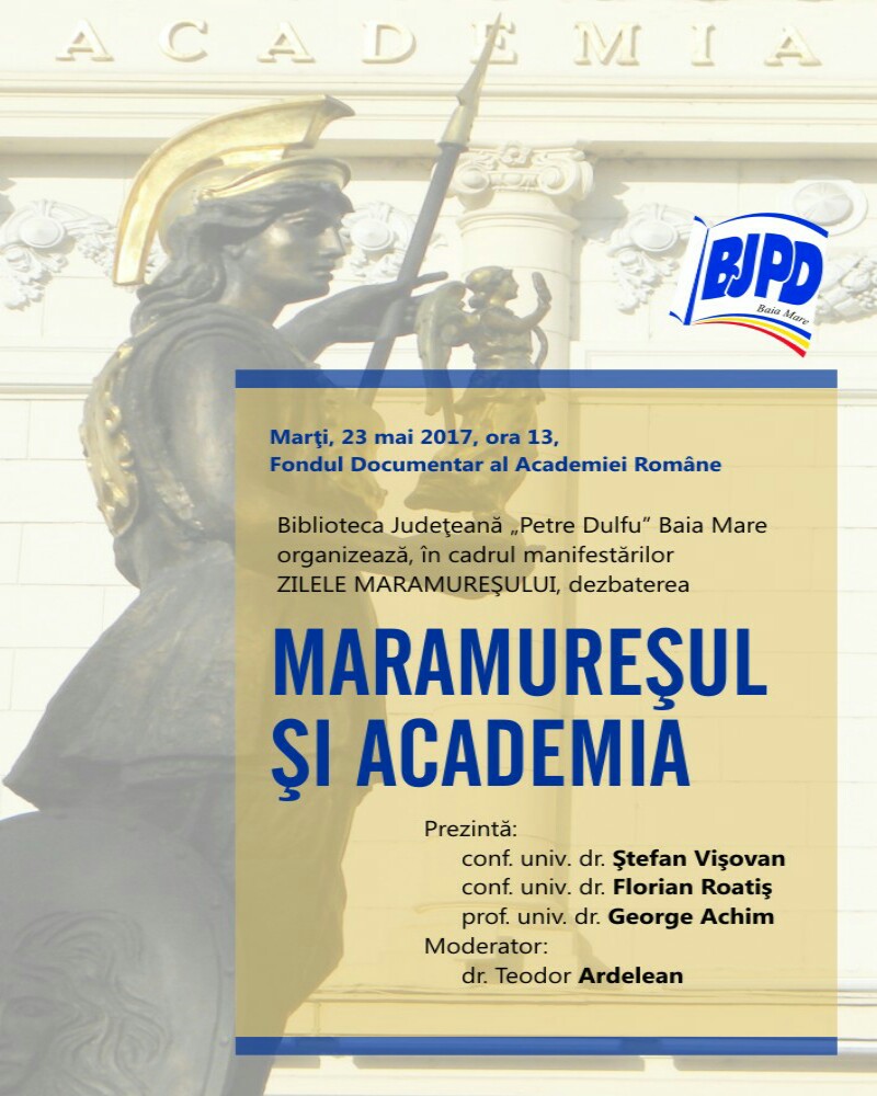 Afis Maramuresul Si Academia 800x1000