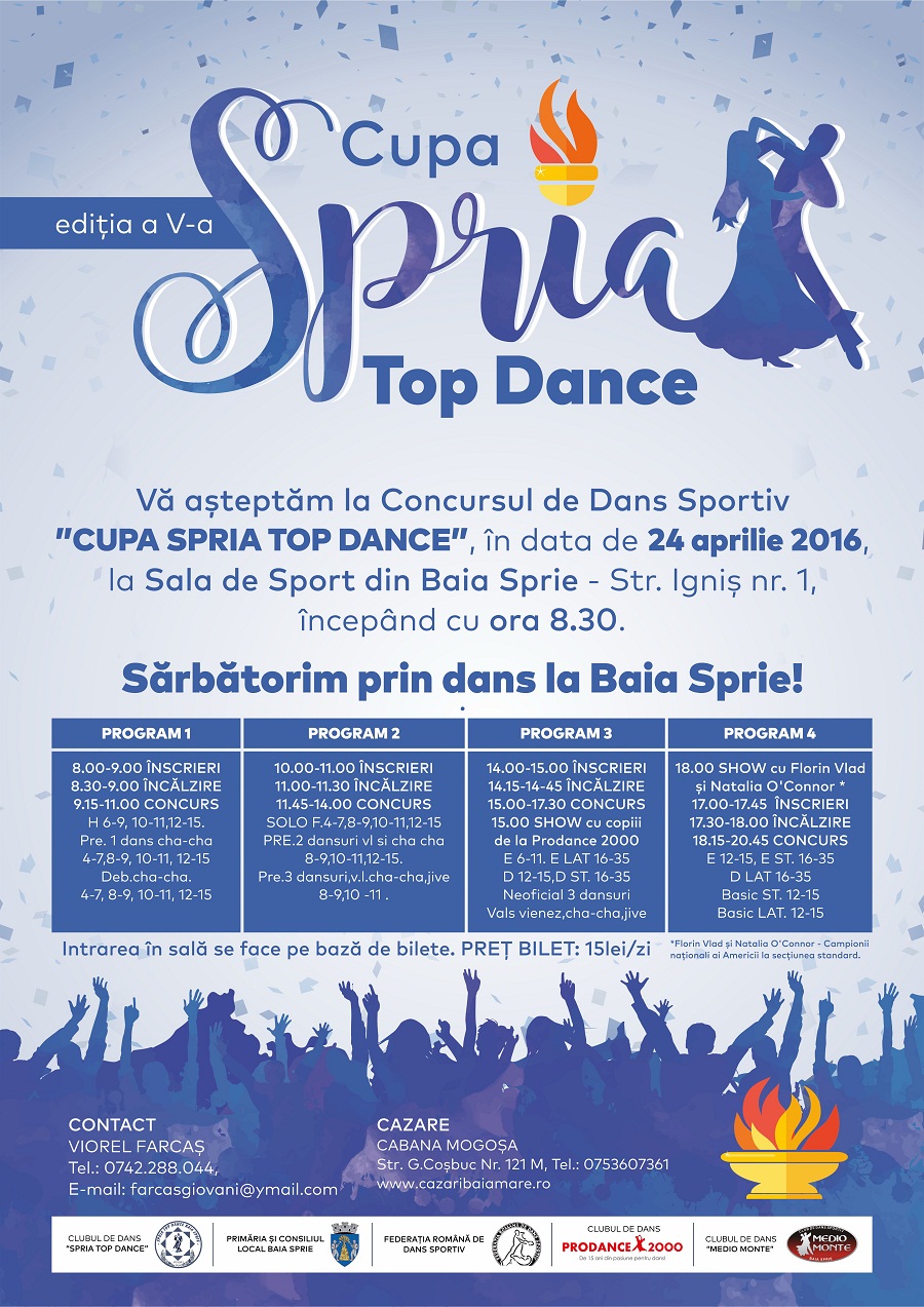 cupa spria top dance