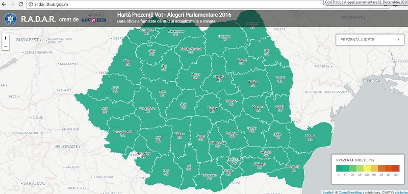 Harta Alegeri