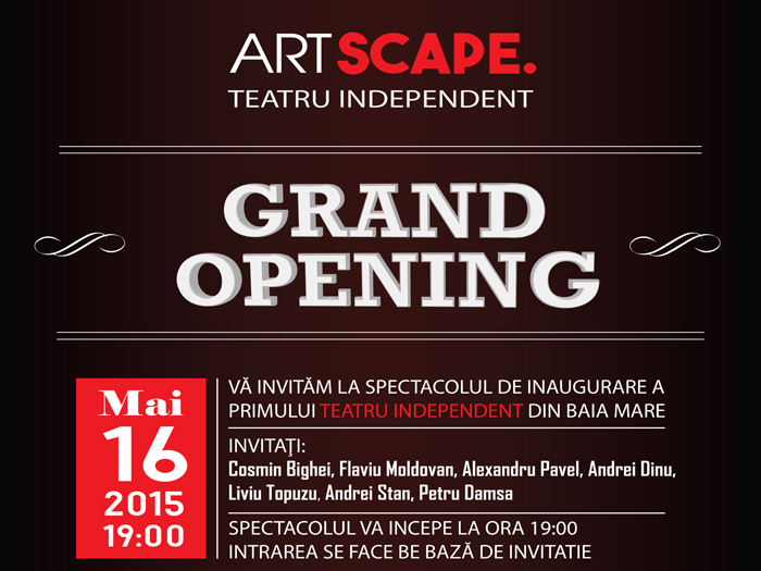 inaugurare artscape