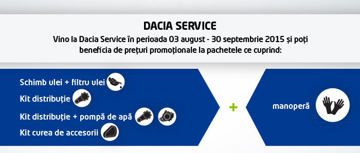 Oferta Dacia Septembrie2